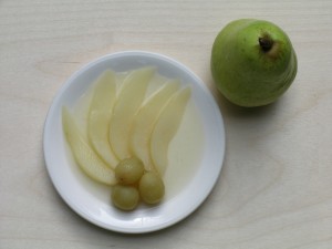 Poached Pear